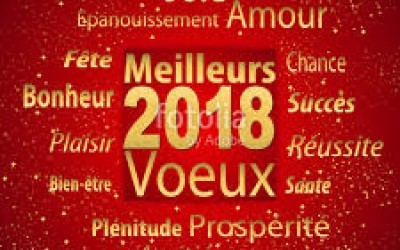 Meilleurs Vœux 2018